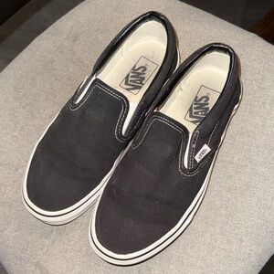 Vans Women’s Black Slip-On Shoes